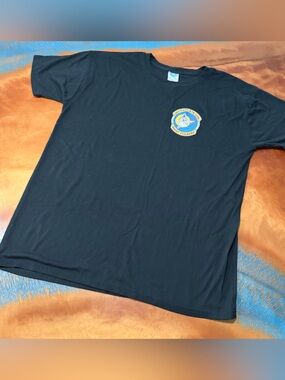 Vintage Insport Black 90s Night Stalkers Death Waits in the Darkness Airborne XL